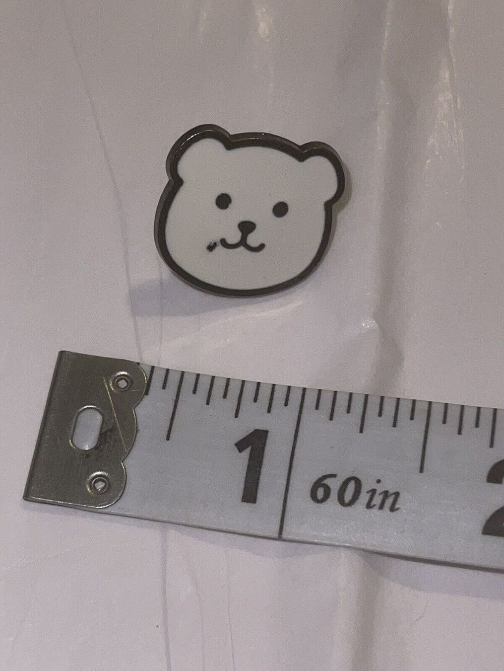 Bear Head Pin Brooch